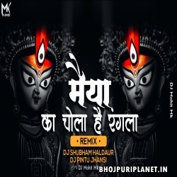 Maiya Ka Chola Hai Rangla DJ Mix - DJ Shubham Haldaur